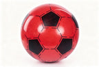 BALÓN PLÁSTICO FÚTBOL ROJO 22 CM