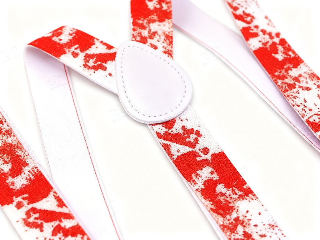 Peto Blanco con Manchas de Sangre 1pc