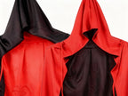Capa Doble Cara Rojo-Negro 120cm