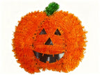 Calabaza Grande de Halloween con Mango Verde