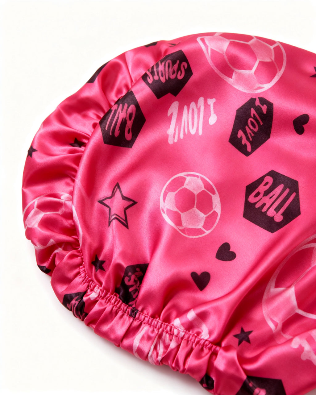 Pelota de Juguete Rosa con Diseño Deportivo
