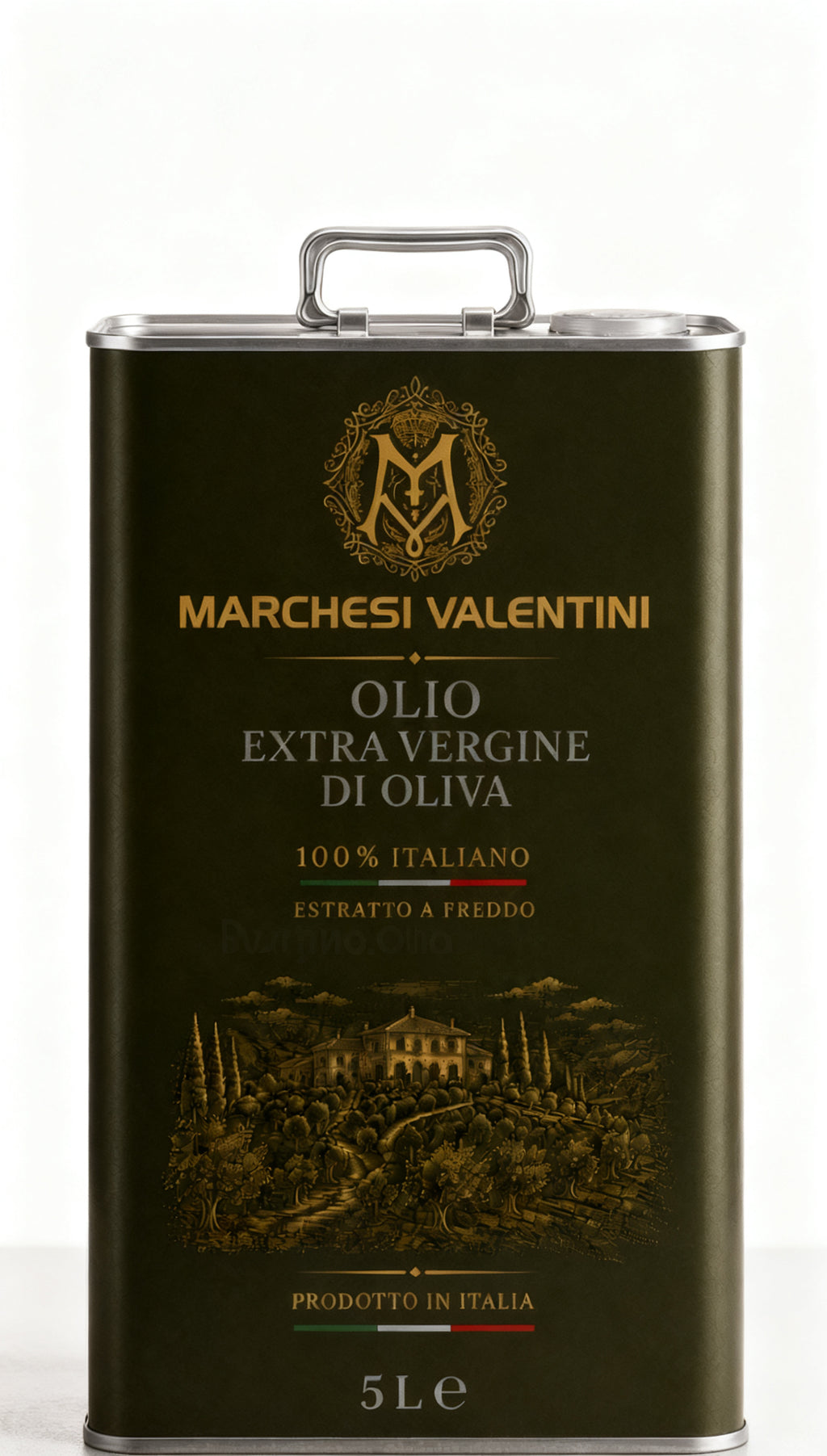 Olio Extra Vergine di Oliva Marchesi Valentini 5L