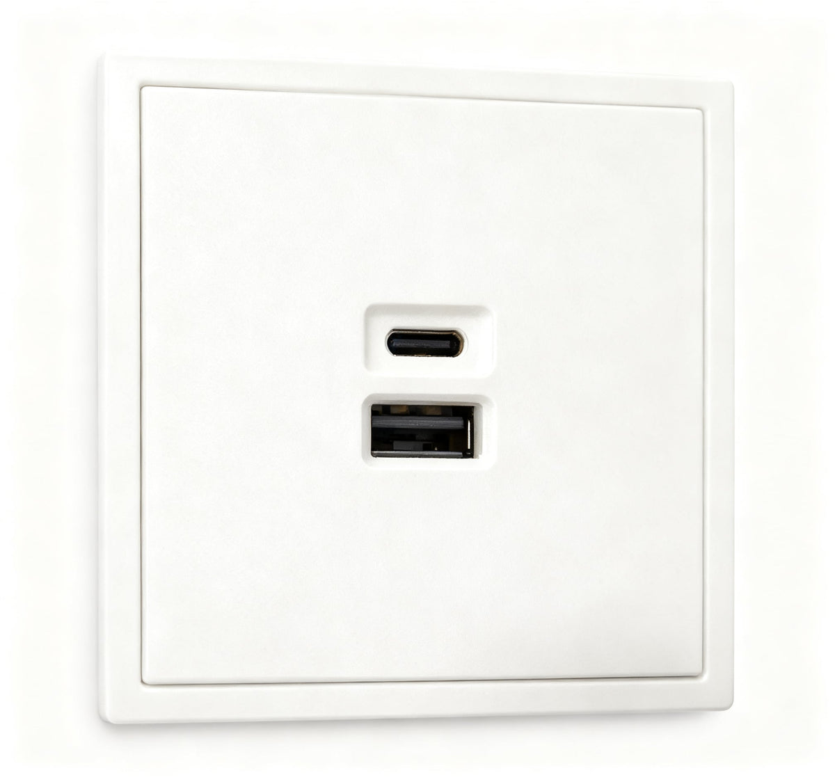 BASE DE PARED USB A+C 20W