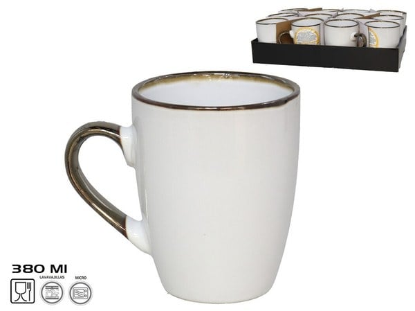 TAZA MUG GRES YANKEE 380ML