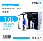 HERVIDOR ELECTRICO 1.0L ACERO