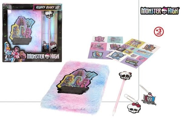 MONSTER HIGH Set Diario Mullid