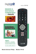 Mando Compatible Universal para Philips PH-42