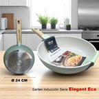 Sarten Inducción Elegant Eco 24cm