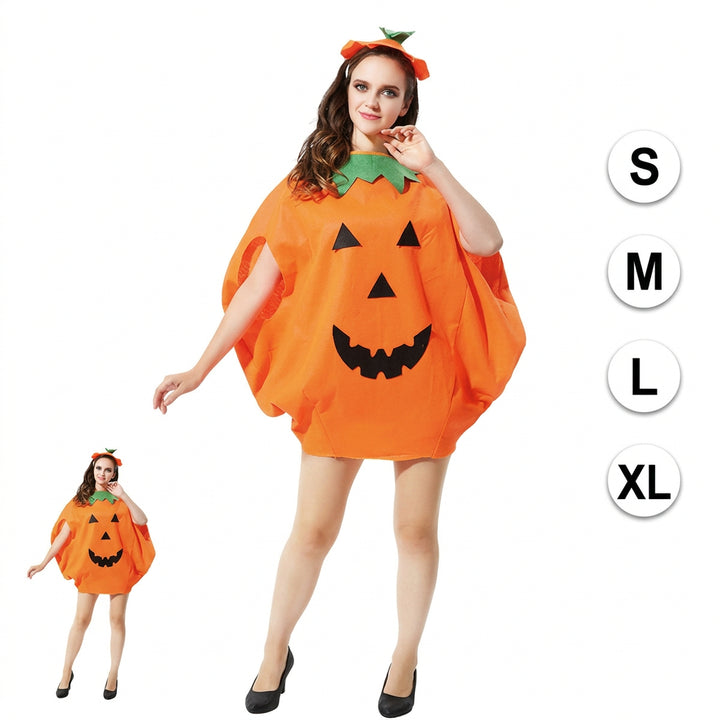 Traje de Calabaza de Fieltro para Mujer