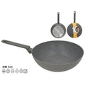 WOK LOKI 28 CM EFECTO GRANITO