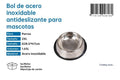 Bol Acero Inoxidable Antideslizante Mascotas 2XL 1.65L