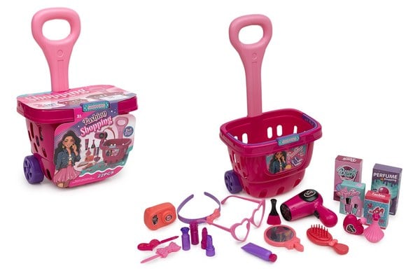 BELLEZA SET EN CARRITO PARA NIÑAS
