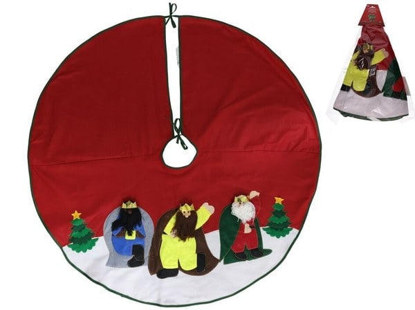 Alfombra Pie de Pino Navideña 106cm