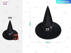Sombrero de Mago Halloween con Diamantes Brillantes