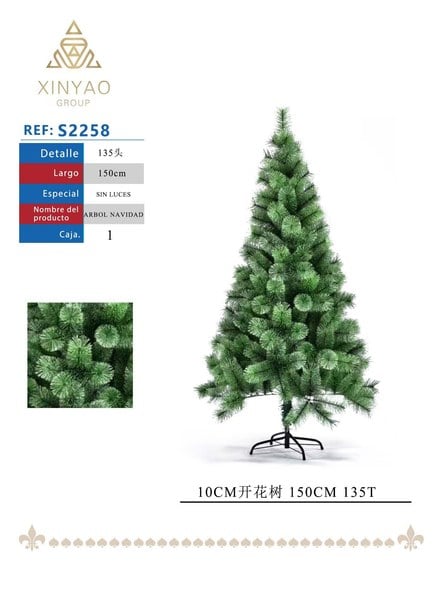 Arbol Navidad 150cm 135T