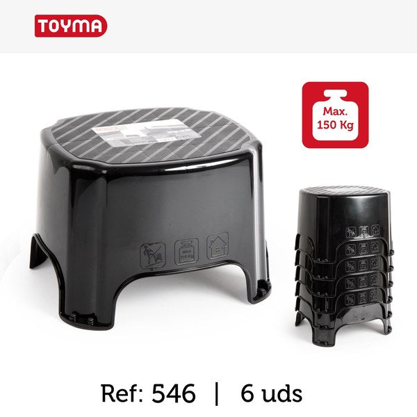 Banqueta Multiusos TOYMA Negro