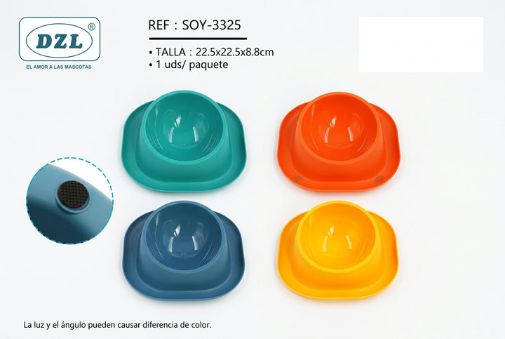 Comedero Antiderrame para Mascotas
