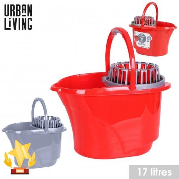 Seau Espagnol Tornado 17L Rouge Argent