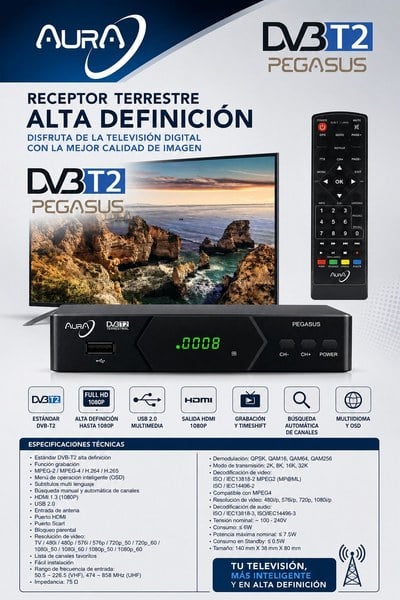 TDT SOBREMESA GMR DVR3