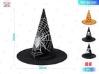 Gorro de Halloween Estampado Triangular Mixto
