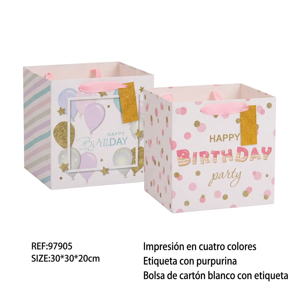 BOLSA DE REGALO DE CUMPLEAÑOS