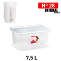 CAJA Nº 28 7,5 L TRANSPARENTE