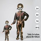 Disfraz Infantil de Esqueleto Unisex