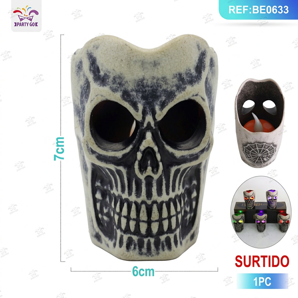 Adorno de Cabeza de Fantasma de Halloween 1 Pieza