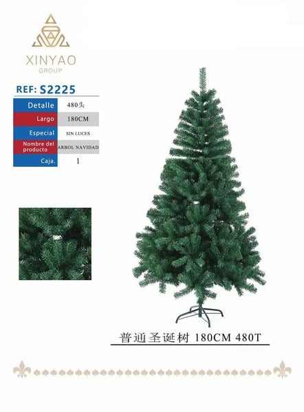 Arbol Navidad 180cm 480T