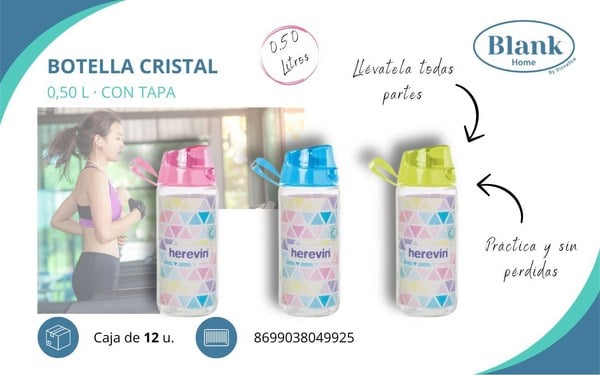 BOTELLA VIDRIO 50CL