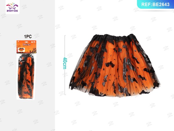 Falda de Tul Halloween 1 Pieza