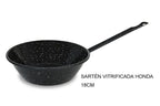Sartén Vitrificada Honda 18cm