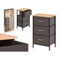 Mueble 3 Cajones Gris