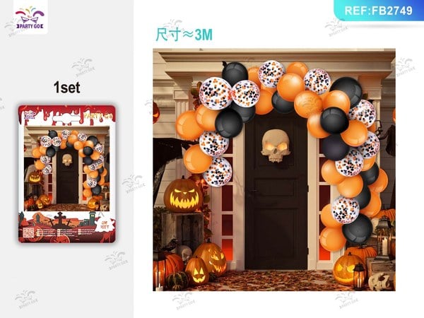 SET DE GLOBOS DE HALLOWEEN