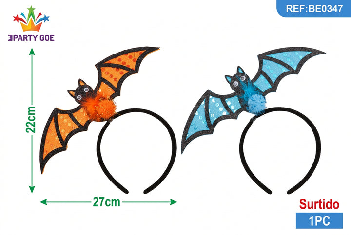 Diadema de Murciélago para Halloween