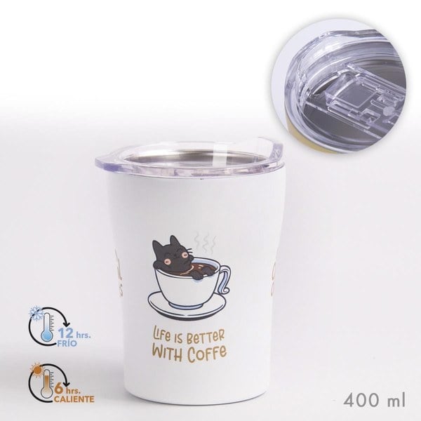 Vaso Térmico Coffee Cool Cats