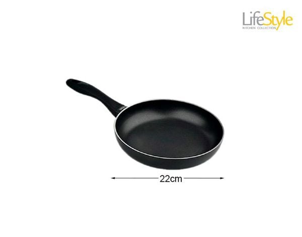 Sarten Aluminio Induccion Luxe 22 cm