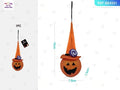 Colgante de Calabaza con Luz