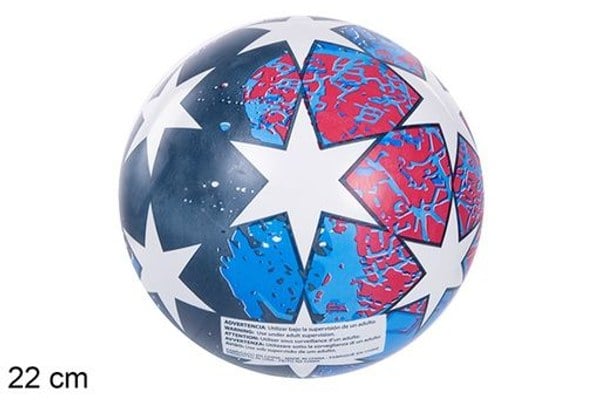 BALÓN PLÁSTICO ESTRELLAS 22 CM