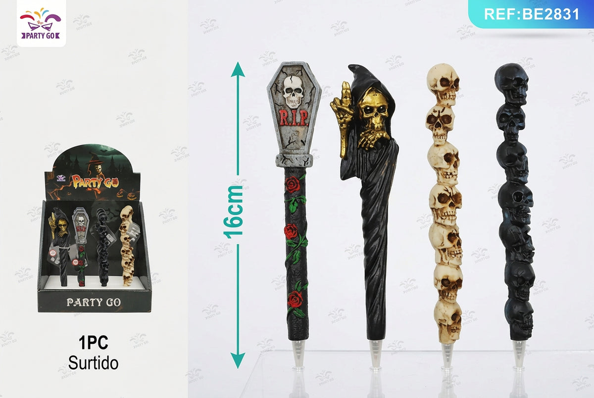 Bolígrafos de Resina de Halloween Surtido 1 Unidad