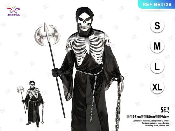 Disfraz de Esqueleto Fantasma para Hombre