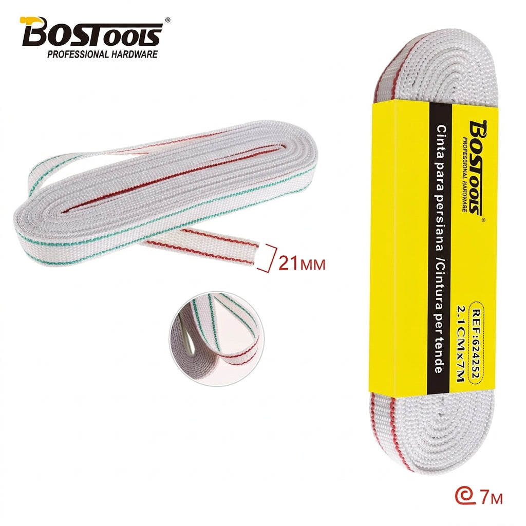 Cinta para persiana 2.1cm x 7m