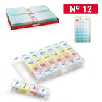 PASTILLERO Nº12 SEMANAL EXTRAÍBLE BLISTER