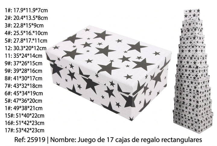 CAJA DE REGALO 17 PIEZAS