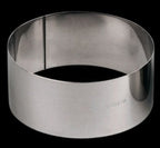 ARO INOX PULIDO 8 CM ALTURA 4,5 CM