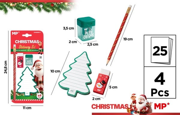 Set de Papelería Navidad