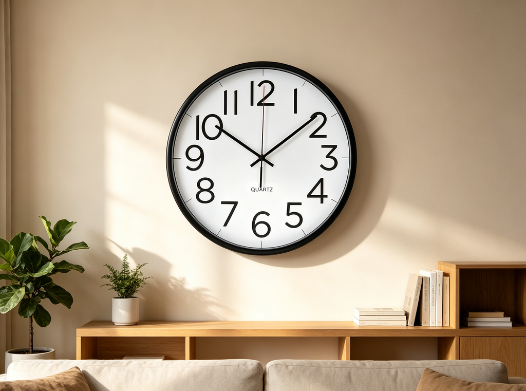 Reloj de Pared Moderno Silencioso – Estilo Minimalista para el Hogar
