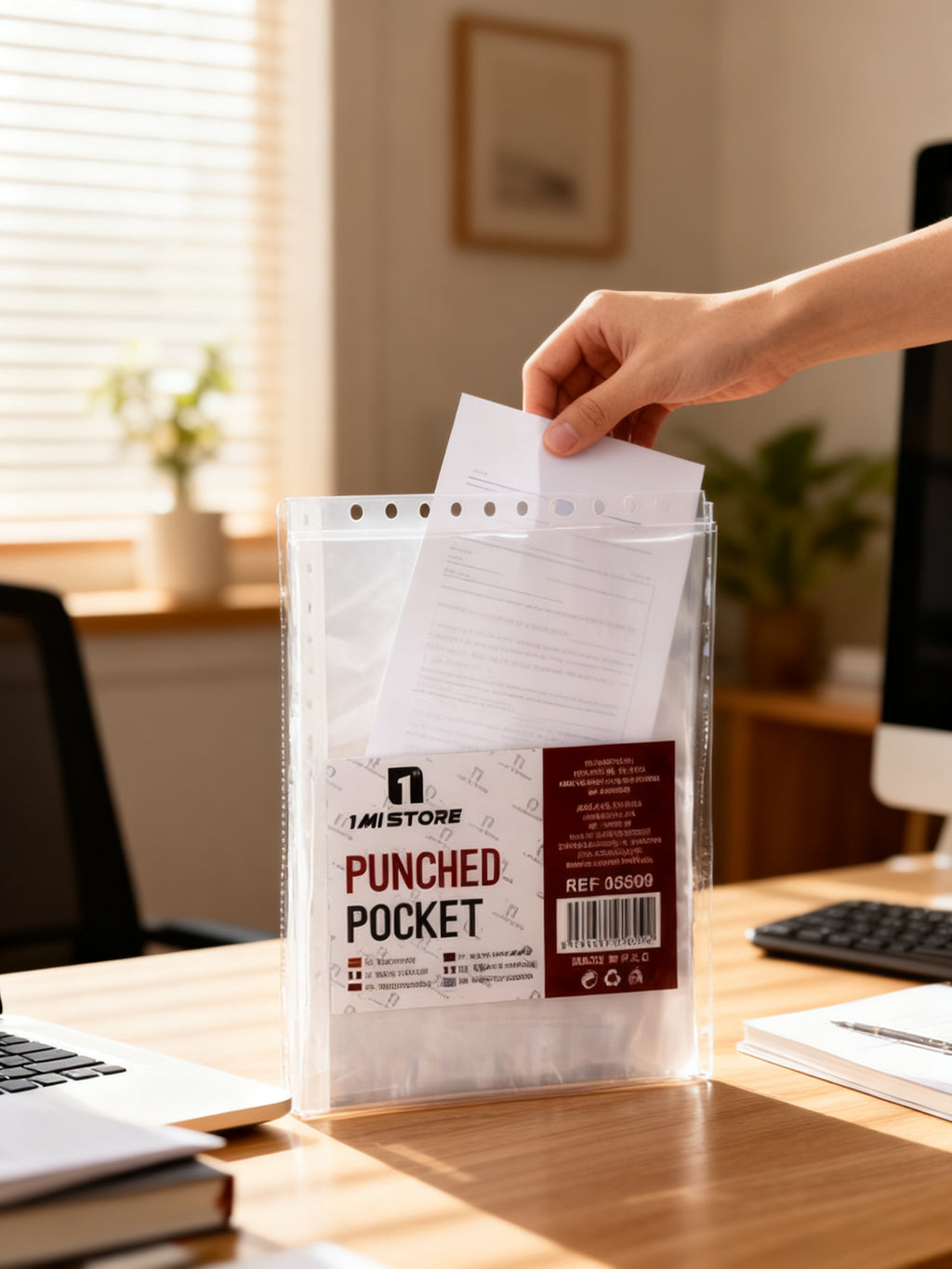 PORTAFOLIO A4: Bolsas Perforadas para Archivos