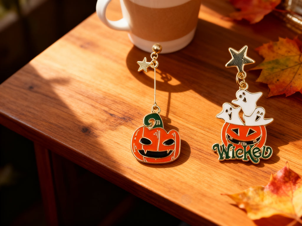 Pendientes Decorativos de Halloween (2 Piezas)