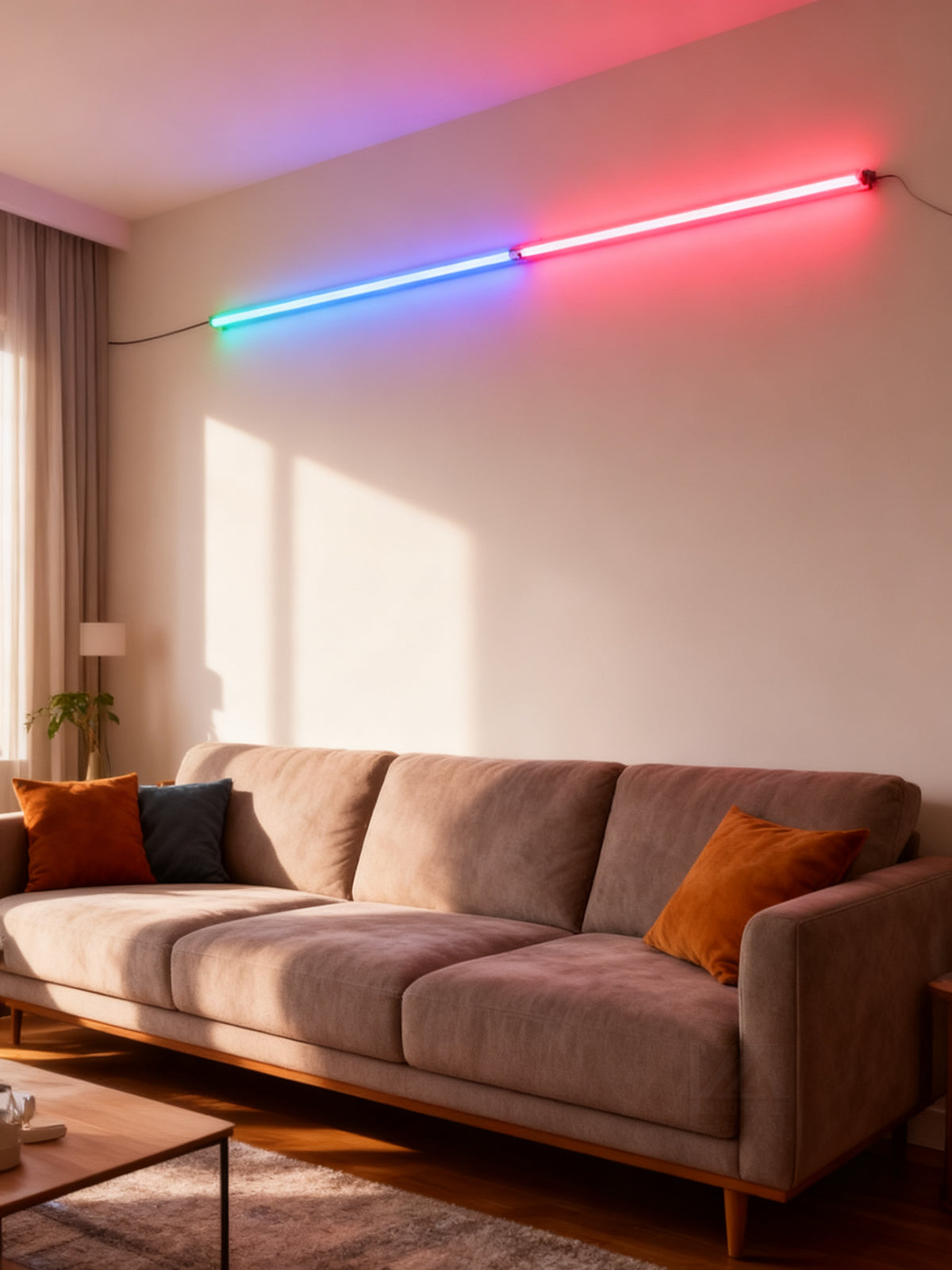 Tira de LED Neon RGB Musical 3M con Mando
